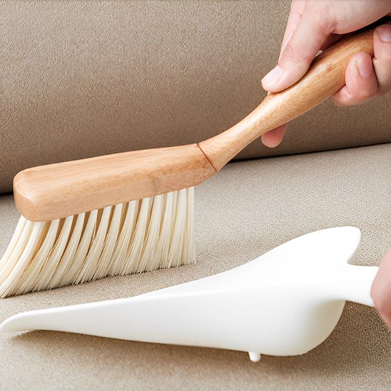 Balayette et pelle canape